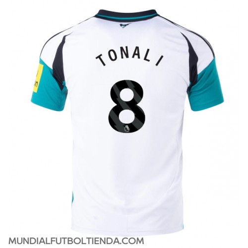 Camiseta Newcastle United Sandro Tonali #8 Tercera Equipación Replica 2024-25 mangas cortas